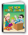 capa da histria em quadrinhos quenem gente grande