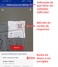 validar prova pelo QRCode