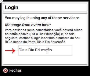 Instrues para se logar na Hora Atividade Interativa