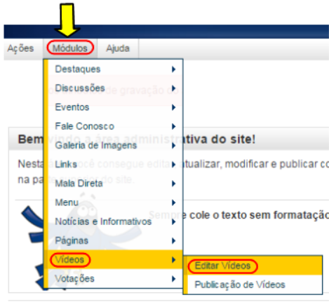Imagem Mdulos de Vdeo