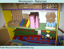 Maria Montessori - materiais pedaggicos