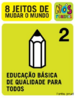 Houve progressos no aumento do nmero de crianas frequentando as escolas nos pases em desenvolvimento. As matrculas no ensino bsico cresceram de 80% em 1991 para 88% em 2005. Mesmo assim, mais de 100 milhes de crianas em idade escolar continuam fora da escola. A maioria so meninas que vivem no sul da sia e na frica Subsaariana. Na Amrica Latina e no Caribe, segundo o Unicef, crianas fora da escola somam 4,1 milhes.