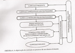 Sacristan apresenta um esquema sobre o currculo e suas relaes: currculo prescrito, currculo modelado pelos professores, curriculo modelado e currculo avaliado.