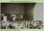 Sala de aula em 1908.