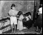 Foto de uma escola pblica (Meier Biblioteca) de setembro de 1951.  